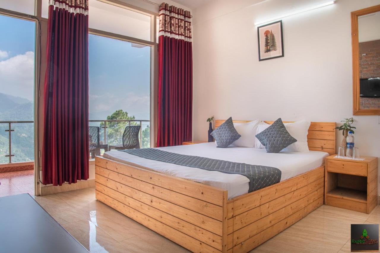 Mystic Kasauli I Pvt Balcony I Peacefull Area I Serviced Apt I By Exotic Stays Kültér fotó